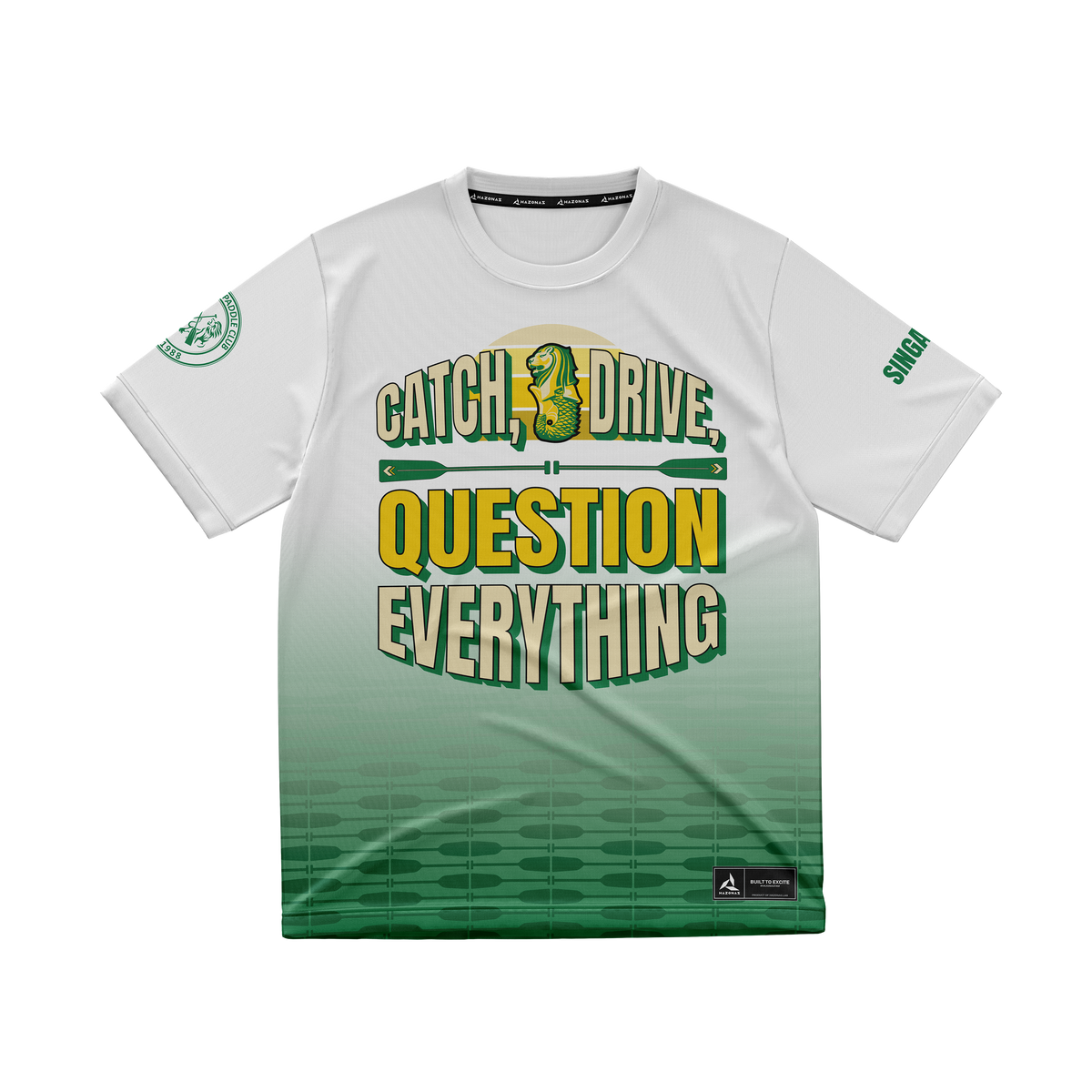 [PO#1] GENERIC WHITE - SDBA-AustCham 10km Challenge 2026 Race Jersey (Pre Order: 26 SEP – 1 OCT 2026)
