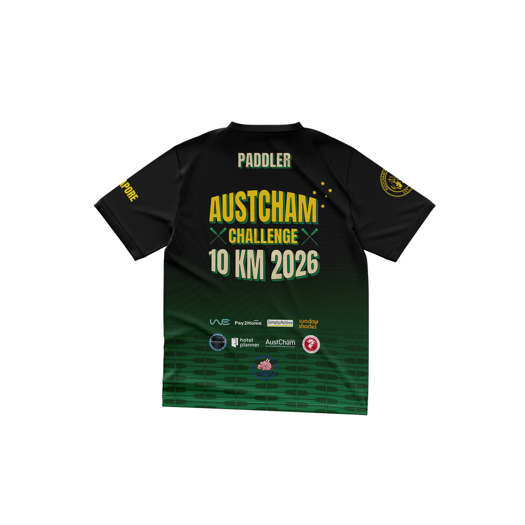 [PO#1] 10KM PADDLER - SDBA-AustCham 10km Challenge 2026 Race Jersey (Pre Order: 26 SEP – 29 SEP 2026)