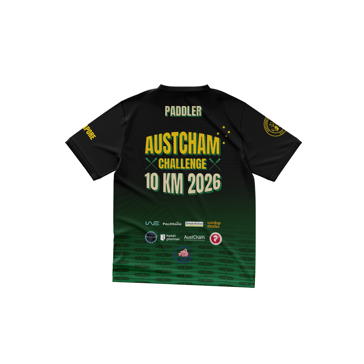 [PO#1] 10KM PADDLER - SDBA-AustCham 10km Challenge 2026 Race Jersey (Pre Order: 26 SEP – 29 SEP 2026)